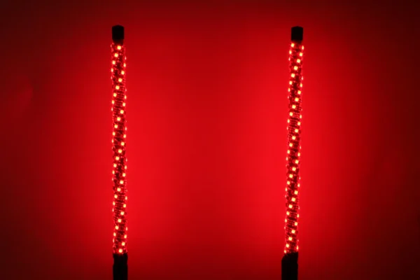 HZ-5060 (2ft Lenght) 5050 Led type Spiral Led Whip Light