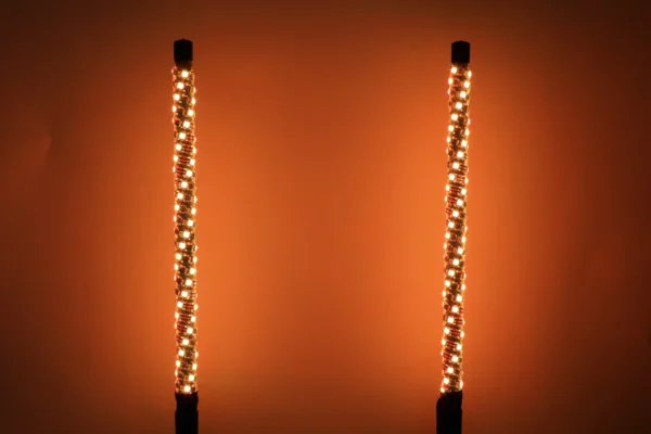 HZ-5060 (2ft Lenght) 5050 Led type Spiral Led Whip Light