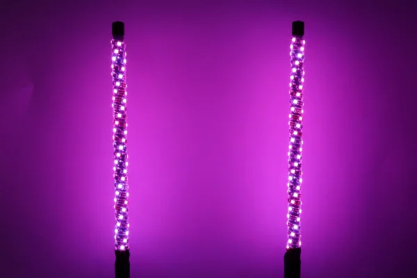 HZ-5060 (2ft Lenght) 5050 Led type Spiral Led Whip Light