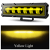 1021 (Y) 6 INCH LED WORK LIGHT WITH TWO COLOR HZ1021D