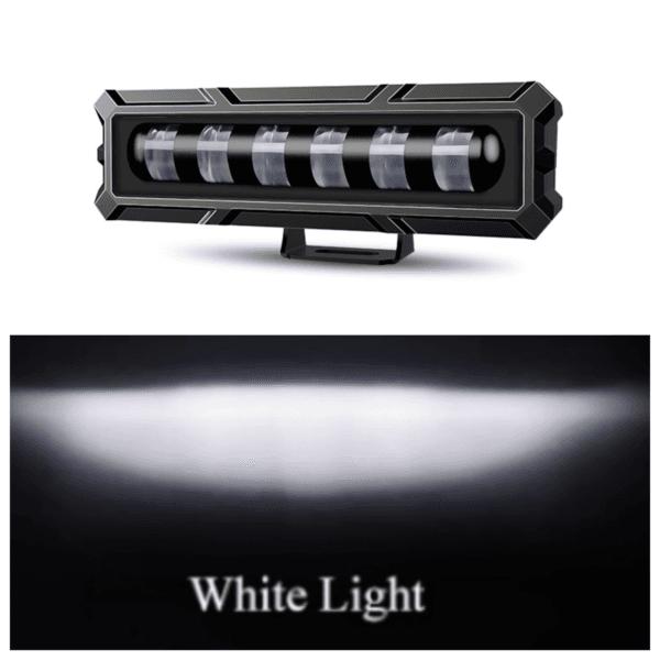 1021D (W) 6 INCH LED WORK LIGHT WITH TWO COLOR HZ1021D
