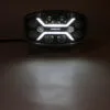 White Position Light of HZ7011 9INCH OVAL LED DRIVING LIGHT WITH ECE APPROVAL HZ-7011