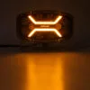 Amber position light of HZ7011 9INCH OVAL LED DRIVING LIGHT WITH ECE APPROVAL HZ-7011