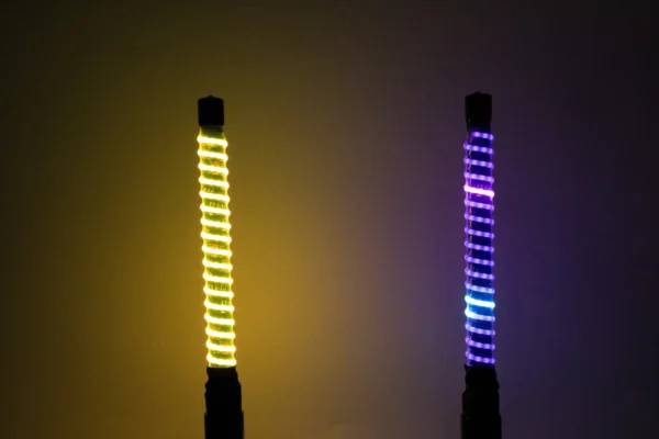 左转向 HZ-5030C (1ft Lenght) COB Led type Spiral Led Whip Light