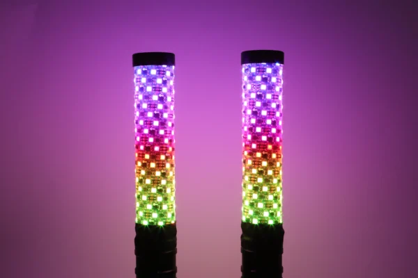 炫彩1 HZ-5030B (1ft Lenght) 5050 Led type Fat Spiral Led Whip Light