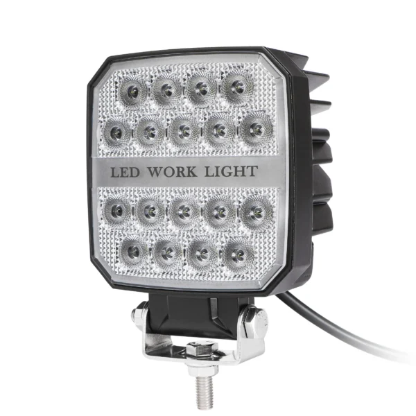 2 4INCH 3500lm 54WATT SQUARE WORK LIGHT HZ-8227SC