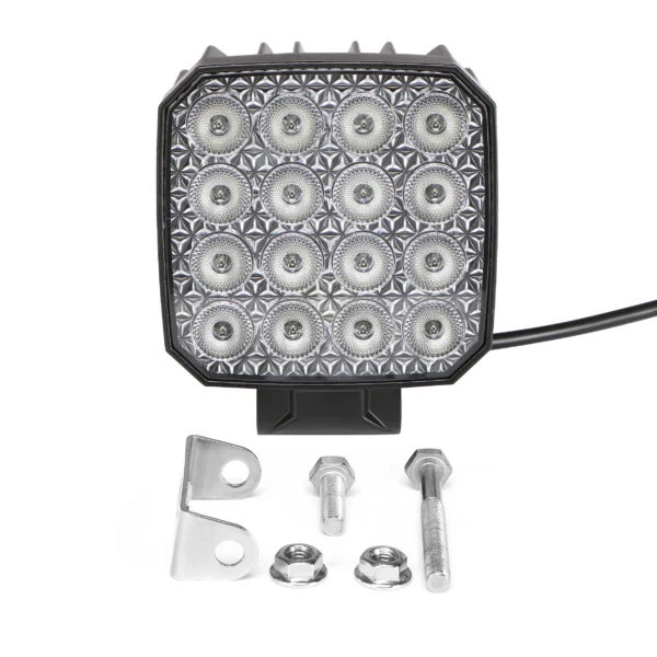 270A3018 4INCH 3300lm 48WATT SQUARE WORK LIGHT HZ-8248S