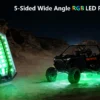 444 5-Sided Wide Angle RGB Led Rock Light Kit