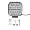 6 4INCH 3500lm 54WATT SQUARE WORK LIGHT HZ-8227SC