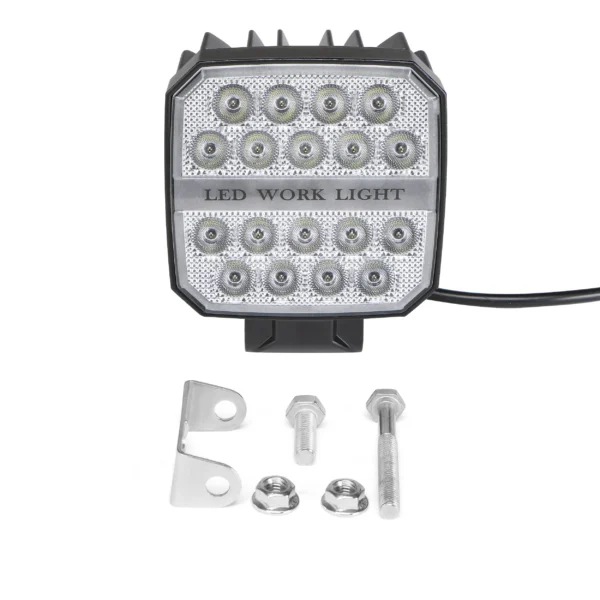 6 4INCH 3500lm 54WATT SQUARE WORK LIGHT HZ-8227SC