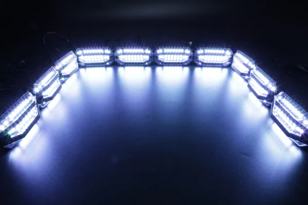 FM2A1649 5-Sided Wide Angle RGB Led Rock Light Kit