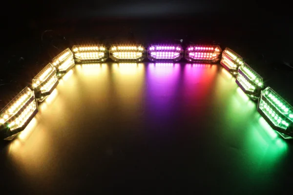 FM2A1653 5-Sided Wide Angle RGB Led Rock Light Kit