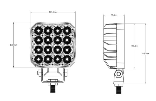 微信图片_2026-07-17_180243_015 4INCH 3300lm 48WATT SQUARE WORK LIGHT HZ-8248S