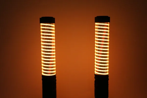 橙色 HZ-5030BC (1ft Lenght) COB Led type Spiral Led Whip Light
