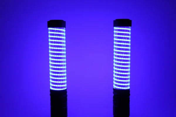 蓝色 HZ-5030BC (1ft Lenght) COB Led type Spiral Led Whip Light